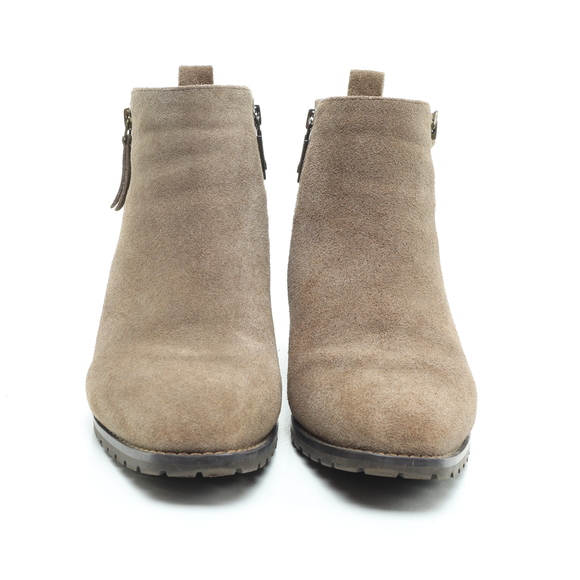 Blondo Samara Waterproof Suede Leather Ankle Boots Women 9.5 Gray/Brown - Picture 5 of 16